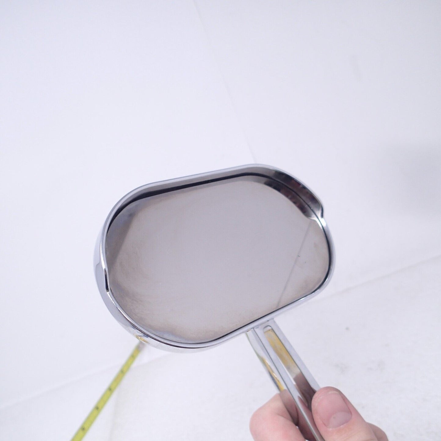 Kuryakyn 1428 Chrome Magnum Small Flat Glass Mirror LEFT SIDE ONLY - USED