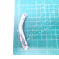 Curved Solid Style Billet Mirror Stem for Harley Davidson by V-Twin 4inch