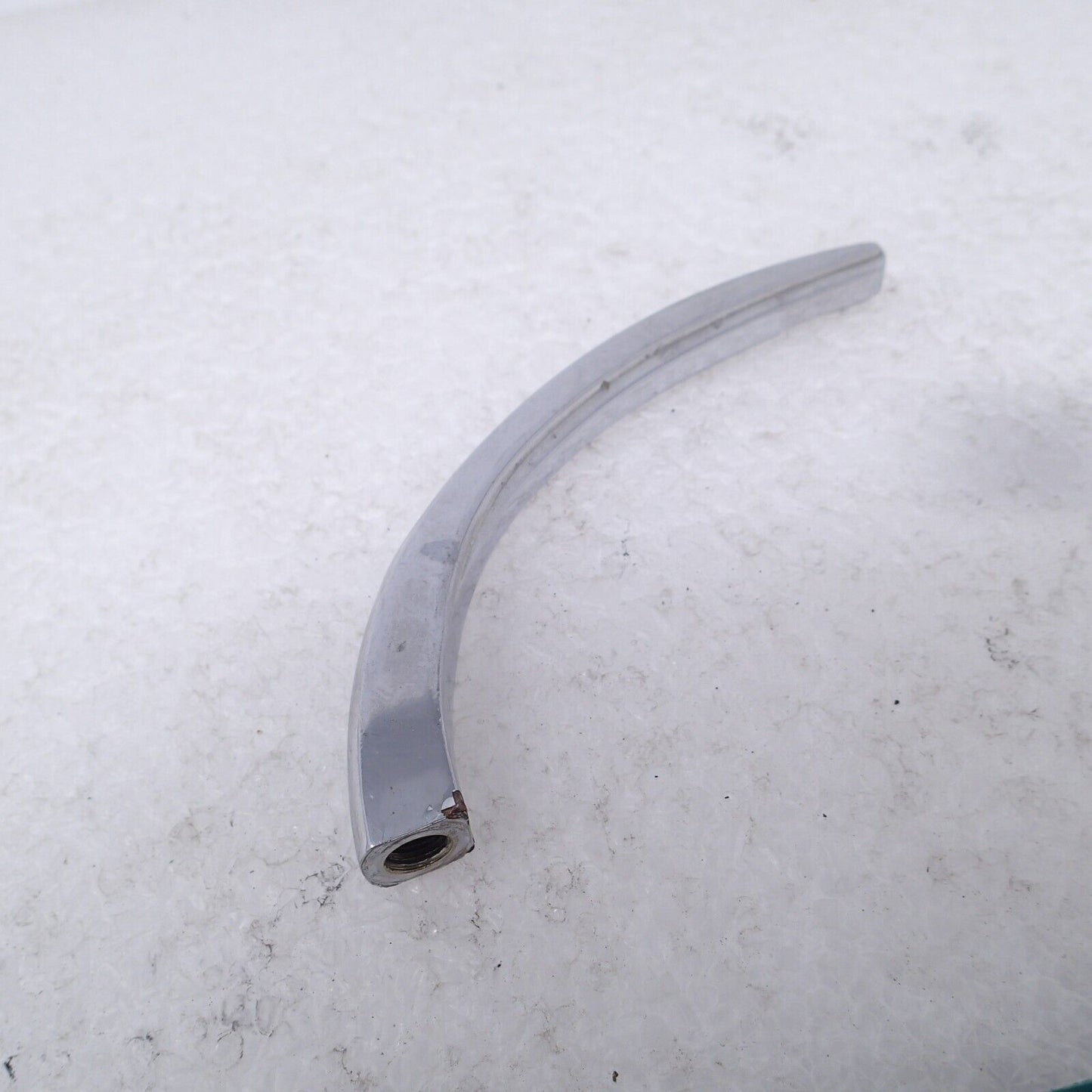 Curved Solid Style Billet Mirror Stem for Harley Davidson  5inch SINGLE
