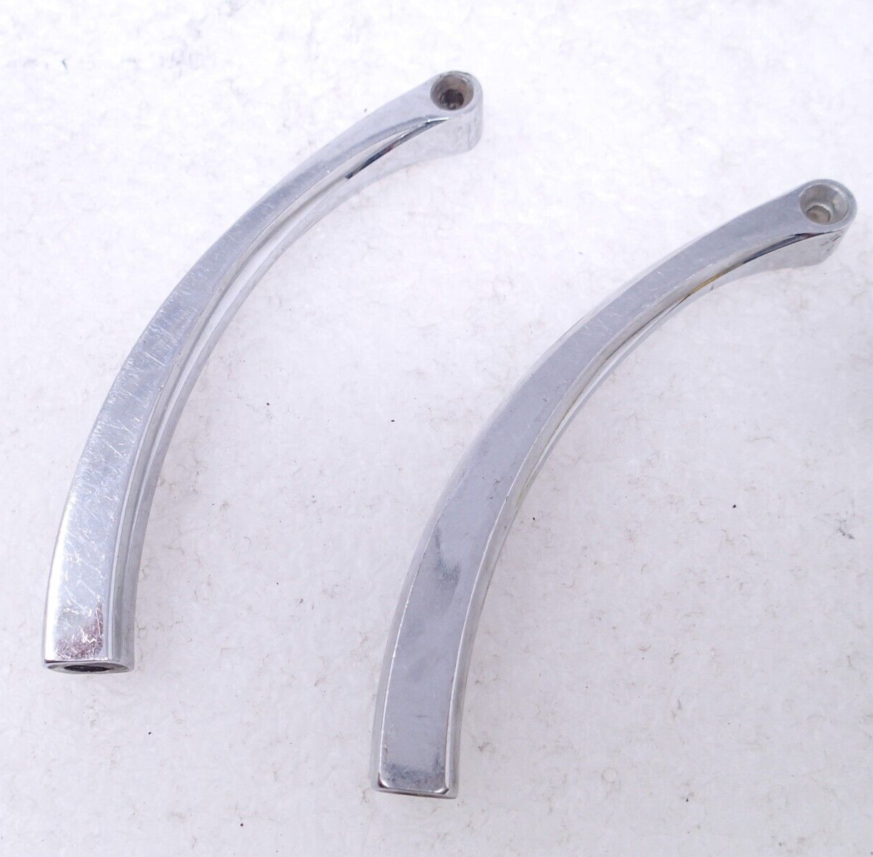 Curved Solid Style Billet Mirror Stem for Harley Davidson 5inch