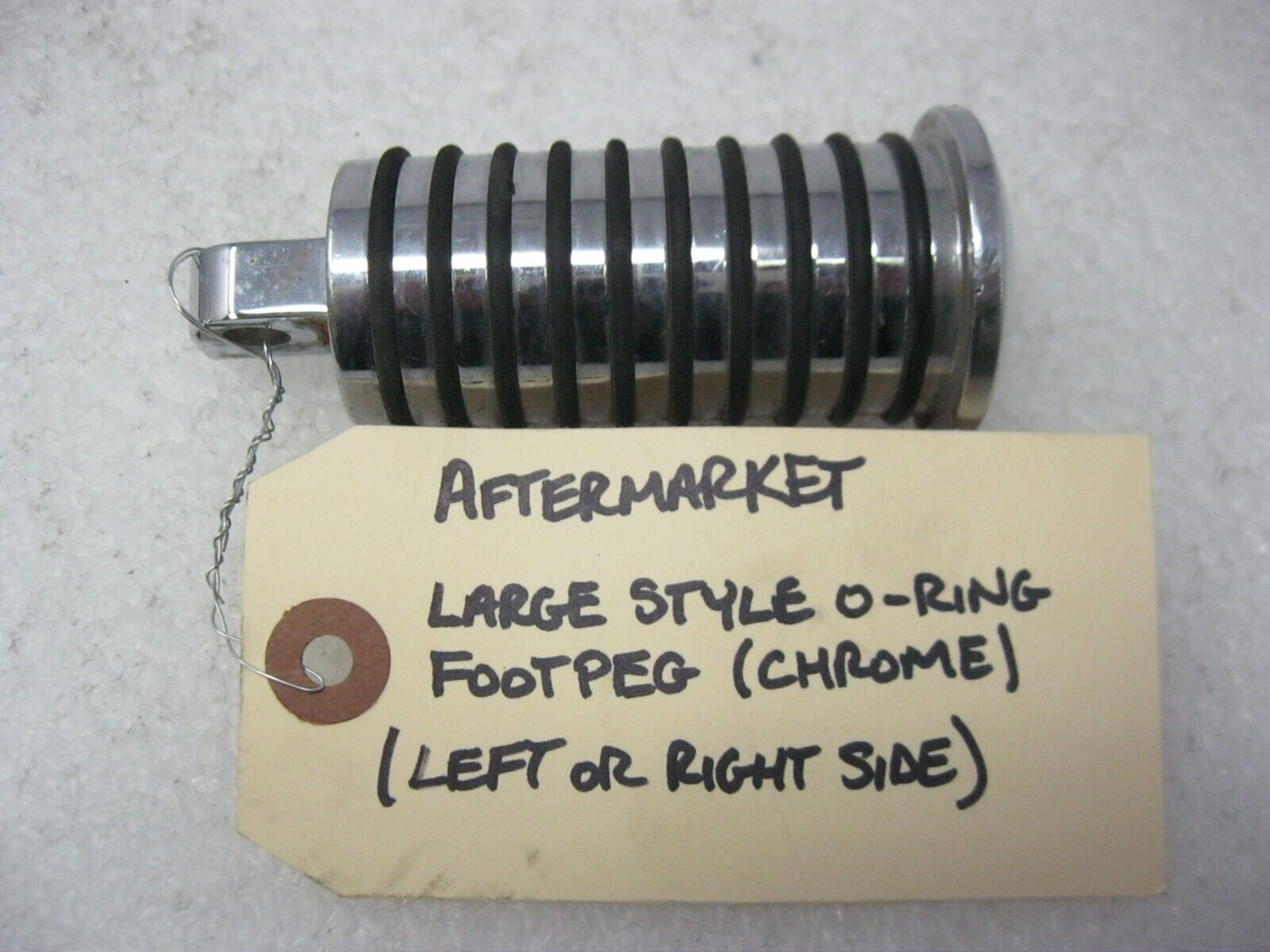 Unbranded Large Style Ten O-Ring Foot Peg (Single Unit)