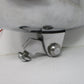 4" Chrome High Low Visor Bullet Headlight Lamp For Harley Bobber Chopper Custom