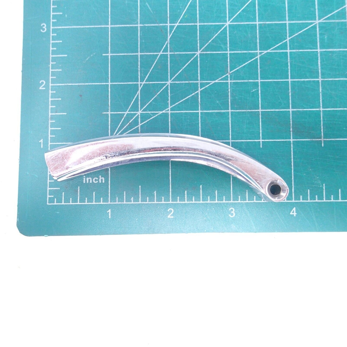 Curved Solid Style Billet Mirror Stem for Harley Davidson by V-Twin
