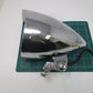 4" Chrome High Low Visor Bullet Headlight Lamp For Harley Bobber Chopper Custom
