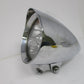 4" Chrome High Low Visor Bullet Headlight Lamp For Harley Bobber Chopper Custom