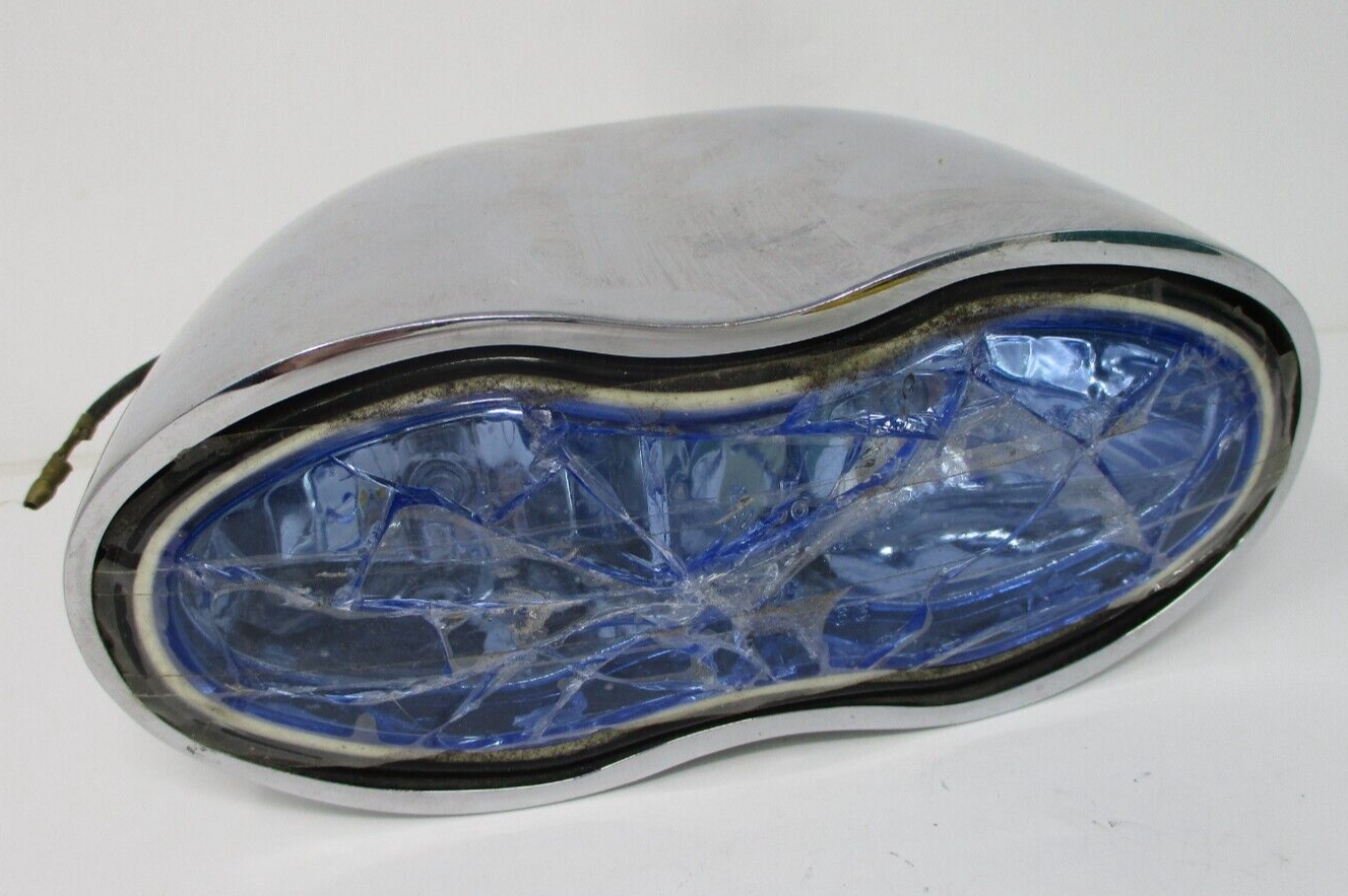 V-Twin 5-3/4" Headlamp Assembly Bi-Focal Style with Bl 33-0786