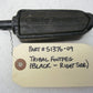 Harley-Davidson OEM 08 & Later RIGHT ONLY Black Tribal Footpeg 51376-09