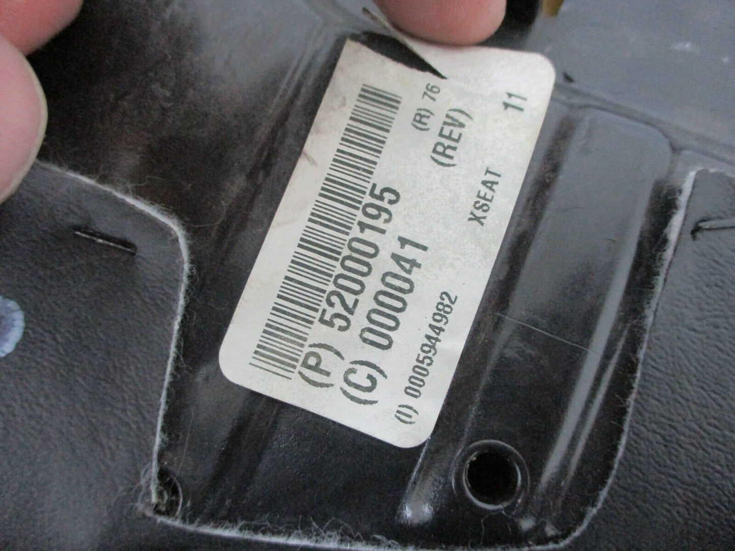 Solo Saddle Seat Brawler Black OEM 52000195 04-20 Harley Sportster XL 1200