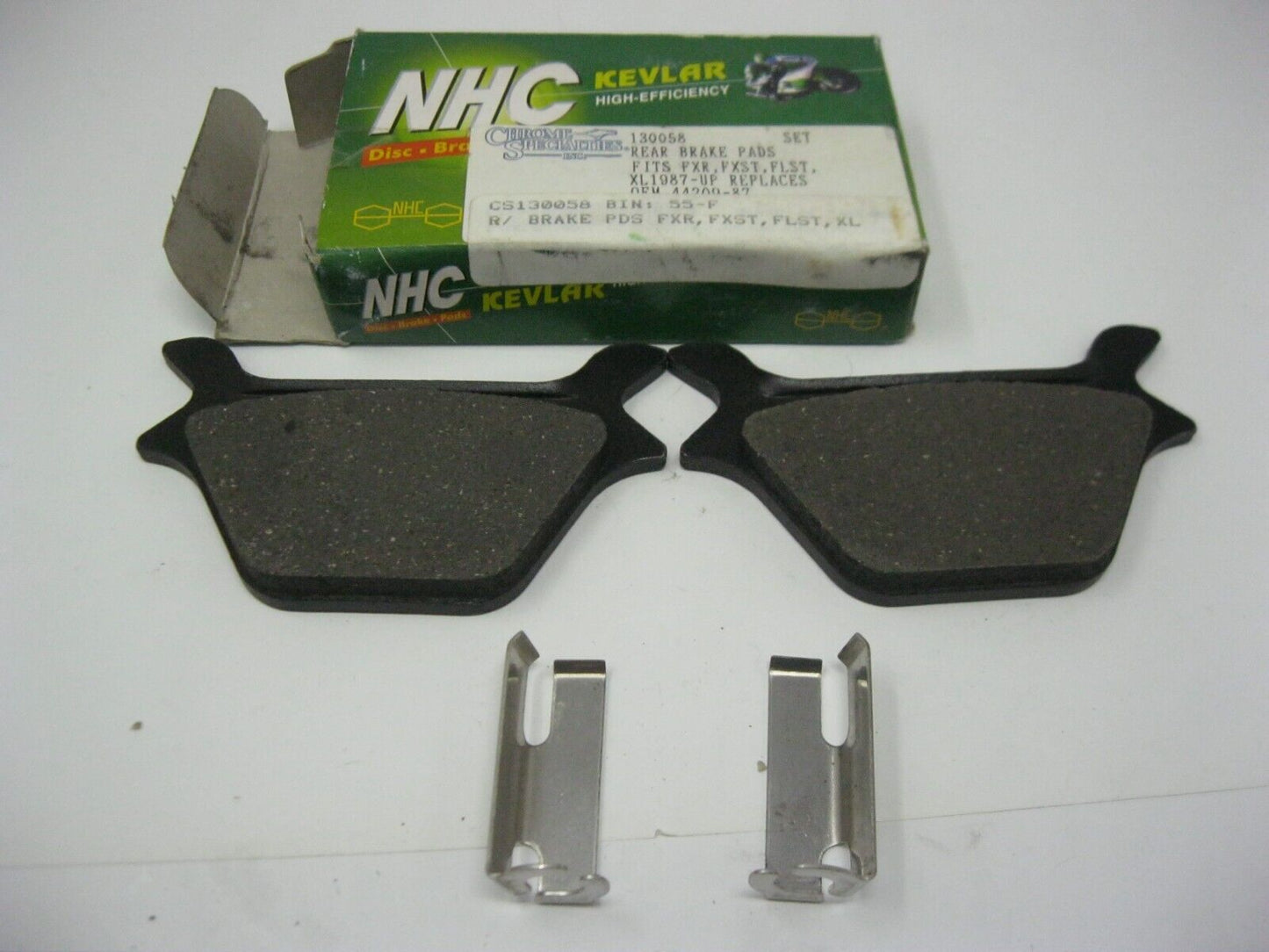 NHC  87-99 FX, FLST, FXST Rear Brake Pads (Replaces HD# 44209-87)  130058