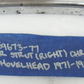 Harley-Davidson OEM 71-84 RIGHT Rear 7-HOLE Fender Support 59673-77 or 59933-77
