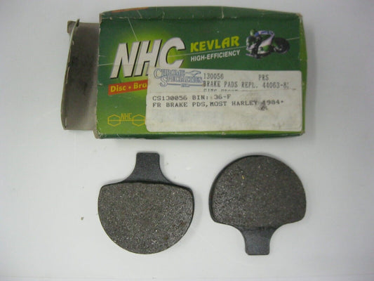 NHC  84-86 FX, XL Front Brake Pads  (No Hardware) (Replaces HD# 44063-83) 130056
