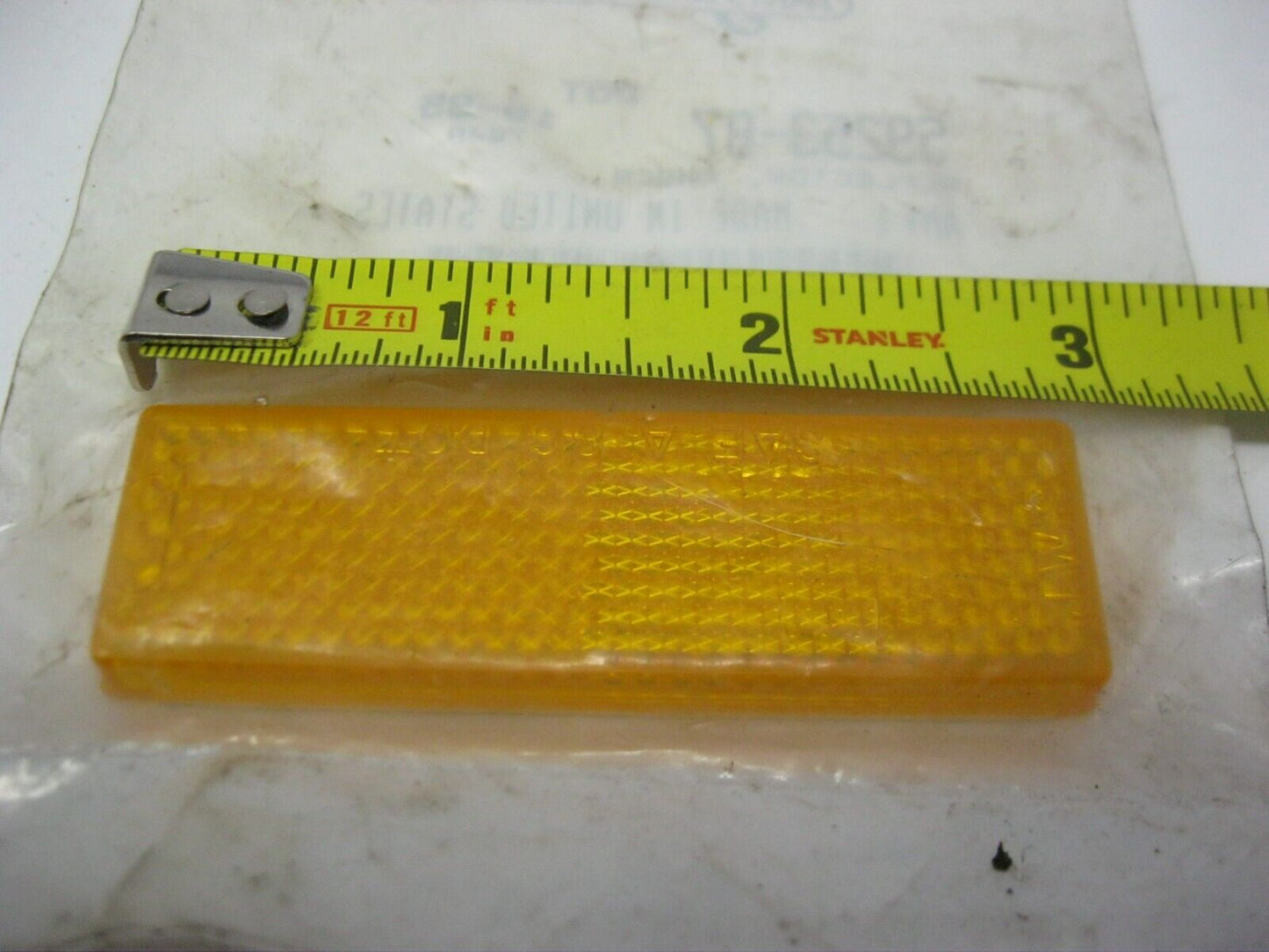 Harley-Davidson OEM 88 - 90 Sportster Amber Reflector 59253-87