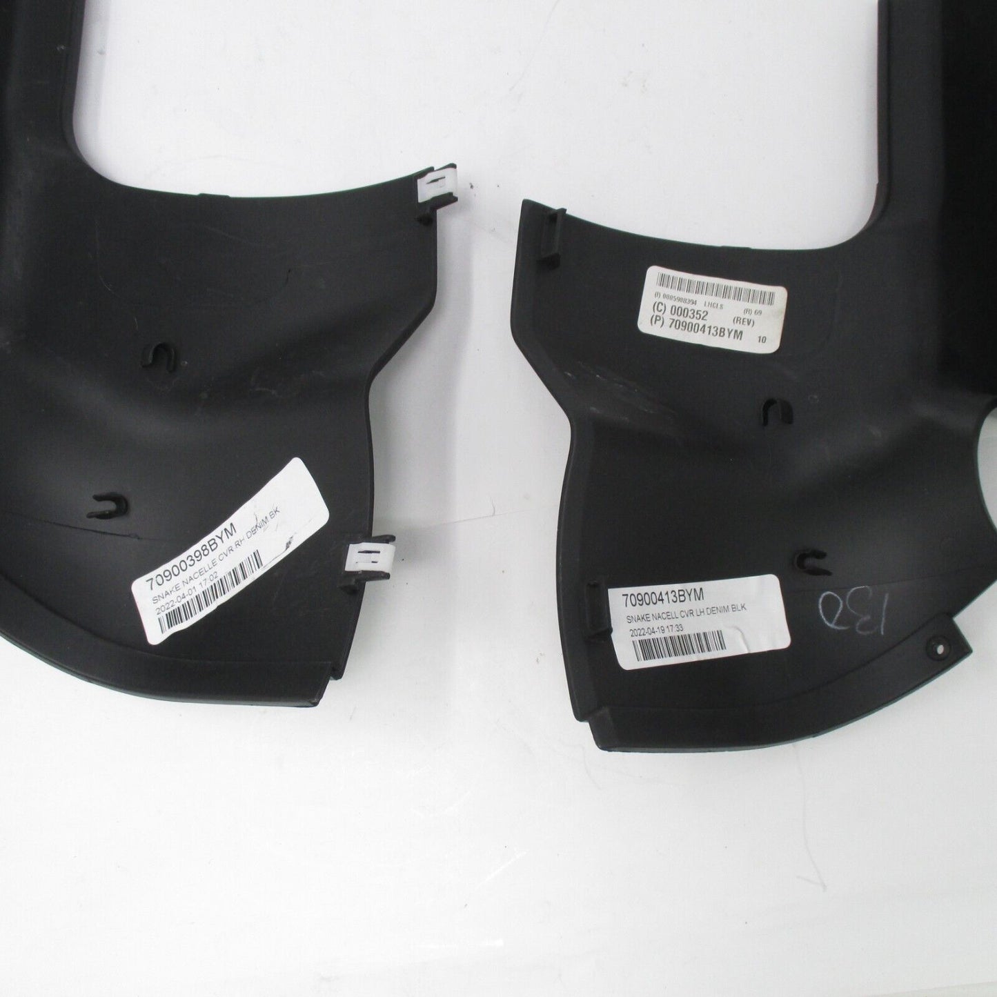 HARLEY DAVIDSON GENUINE BLACK 15 UP SNAKE NACELLE ROAD GLIDE 70900413