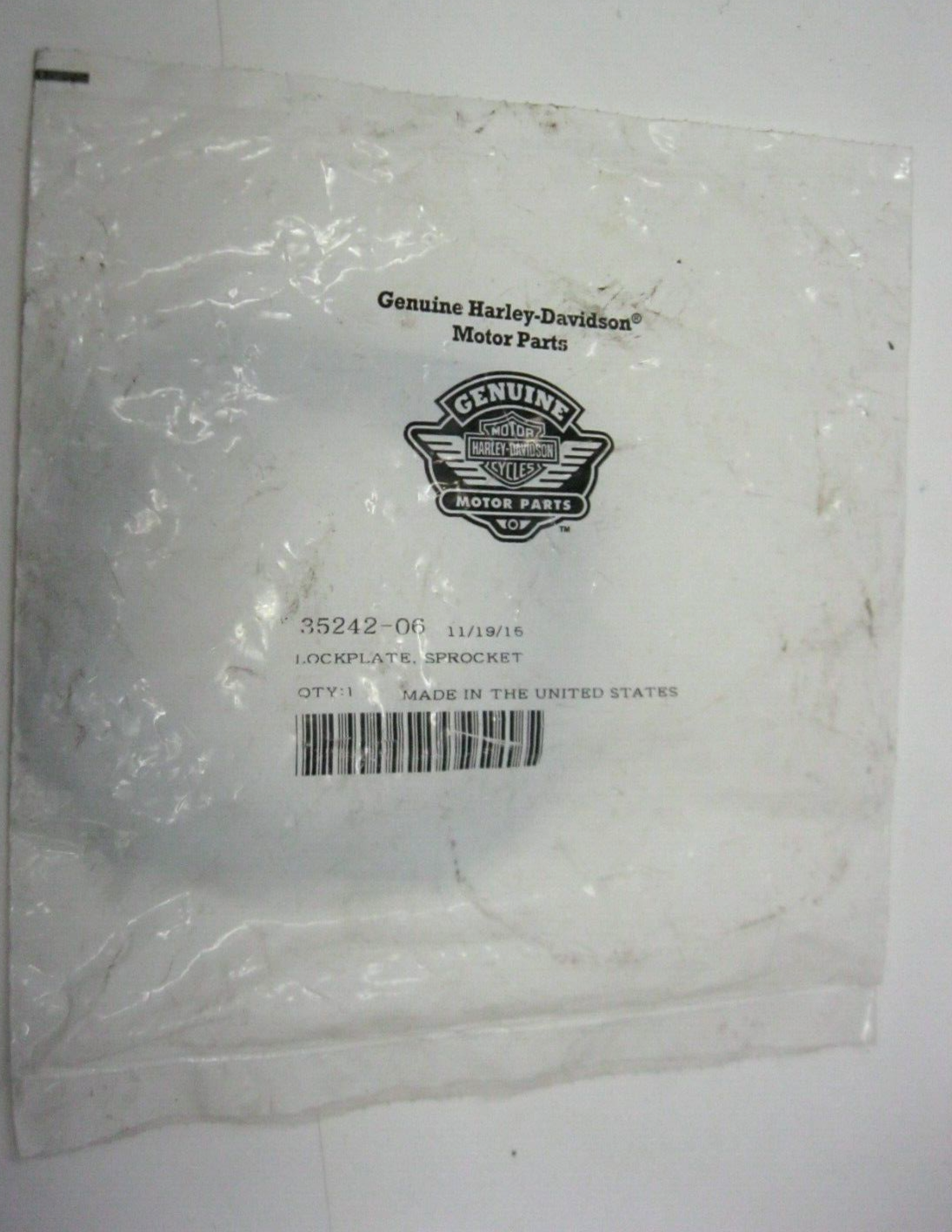 Harley-Davidson OEM 06-23 Sprocket Lockplate 35242-06