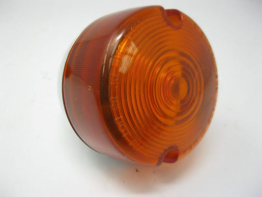 Harley-Davidson OEM Amber 2 Wire Chrome Signal Light (Fitment Unknown)