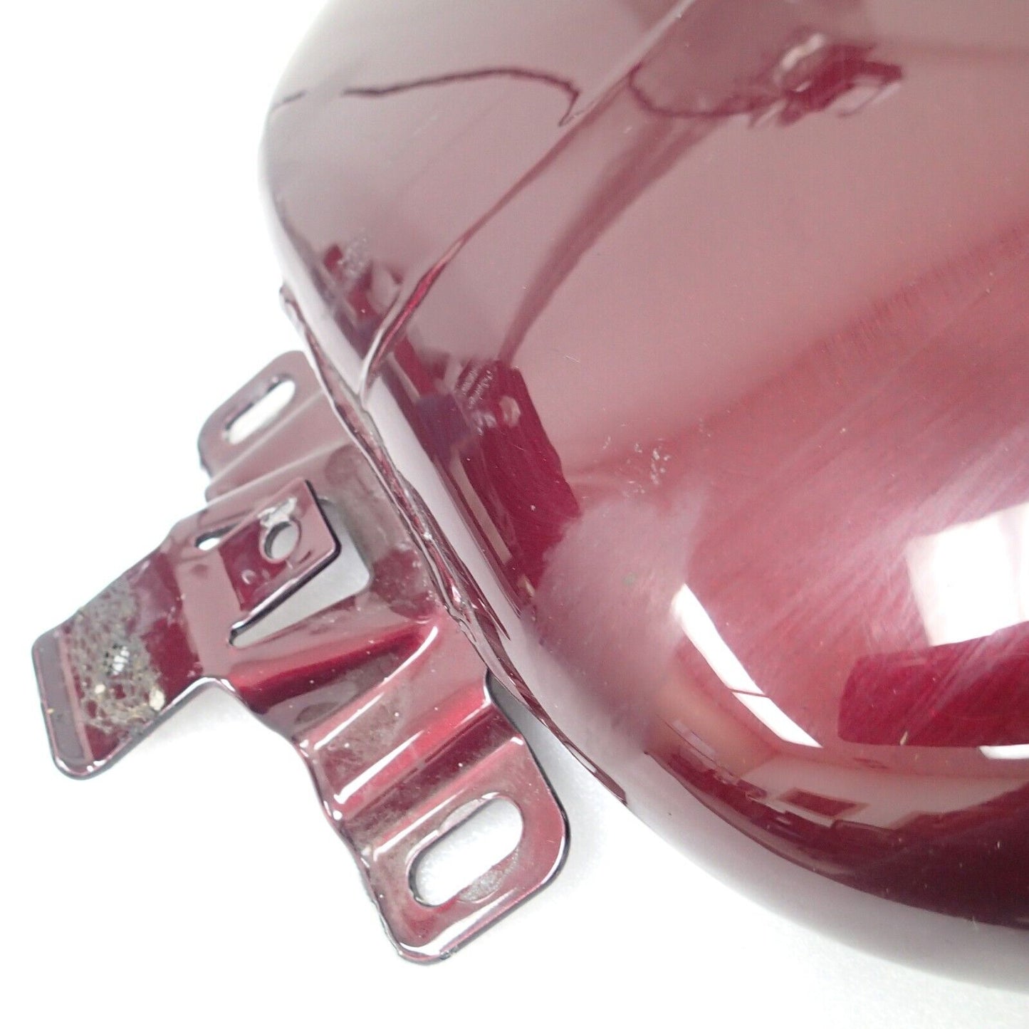 Harley FLHTK FUEL TANK EMBER RED SUNGLO MERLOT RED AND RED STRIPES 61393-12DJV