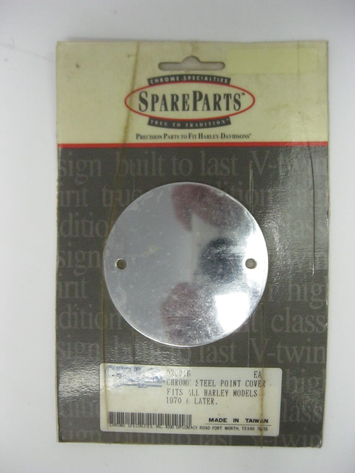Chrome Specialties 1970 & Later 3 1/8" Points Cover 030016