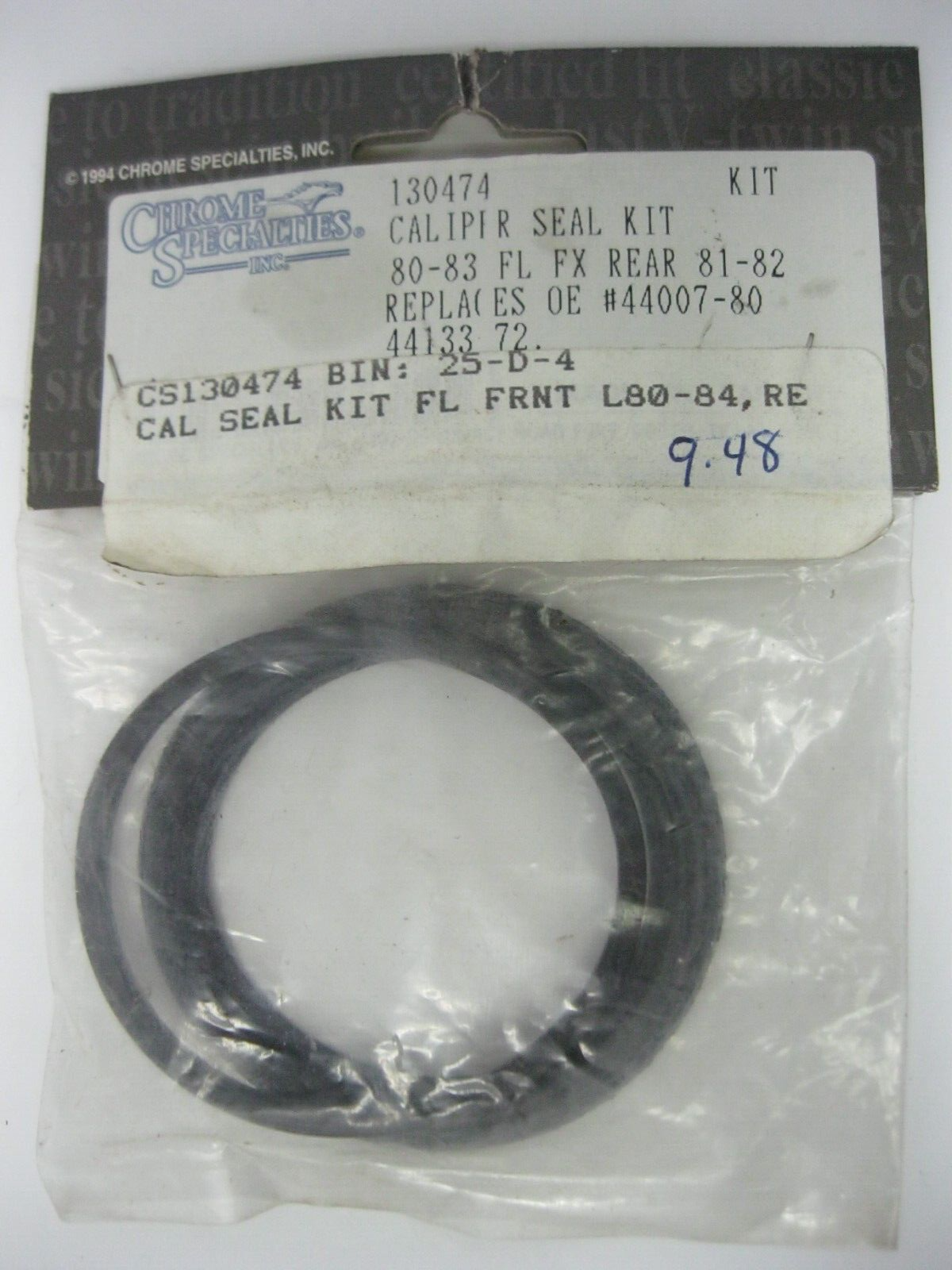 Chrome Specialties 80-83 FL, 81-82 FX Caliper Seal Kit 130474
