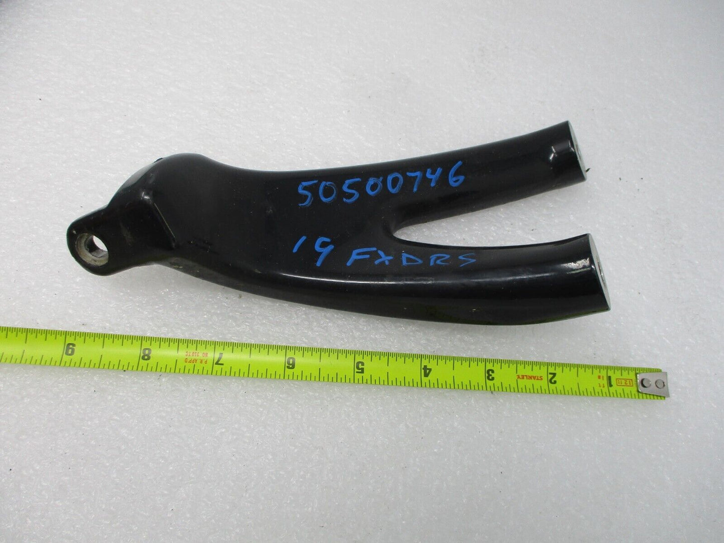Harley Softail Footpeg Mounting Bracket Gloss Black  2018-2023 50500746 DAMAGE