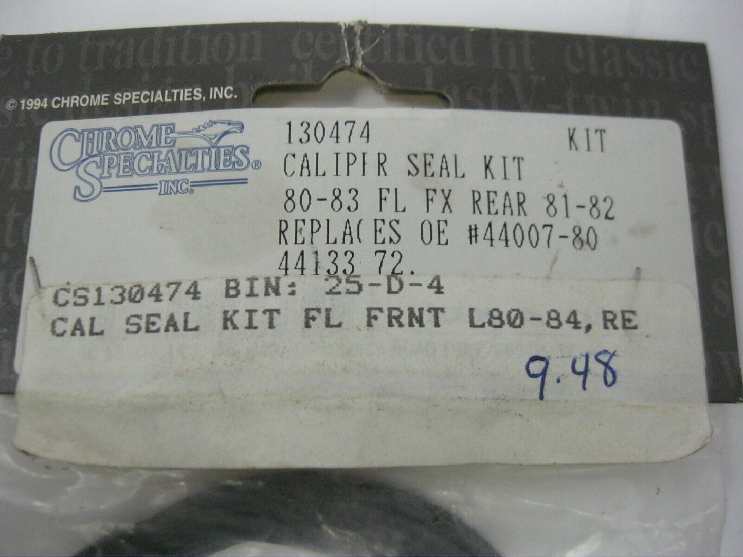 Chrome Specialties 80-83 FL, 81-82 FX Caliper Seal Kit 130474
