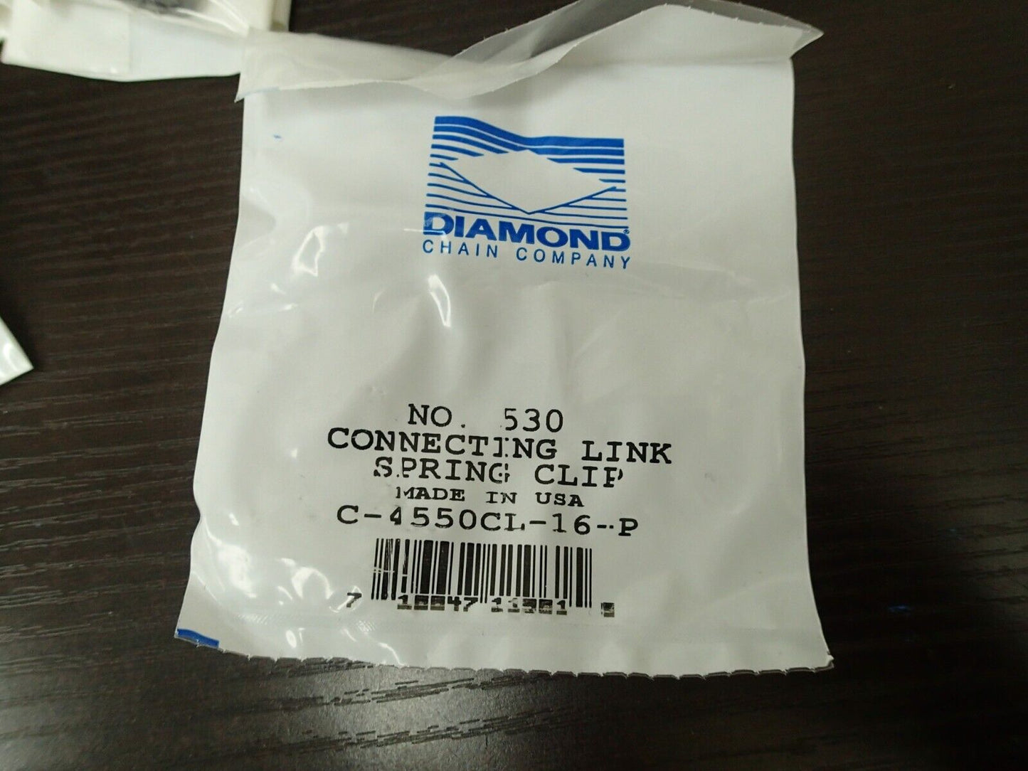 Set of 4 DIAMOND CO. #530 Chain MasterLink Motorcycle ATV UTV CUV C-4550CL-16-P