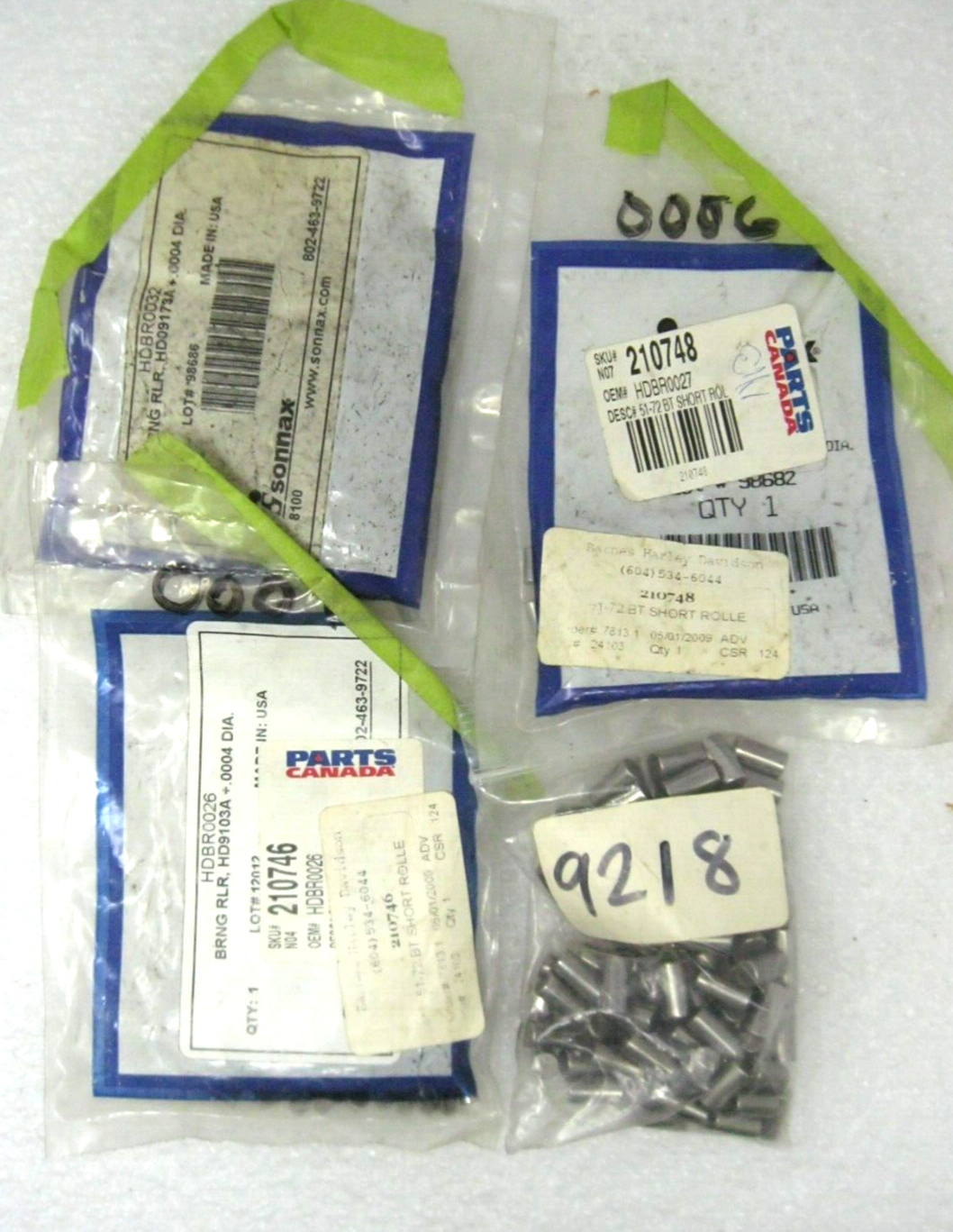 Various Roller Bearing Rollers Random Lot #12