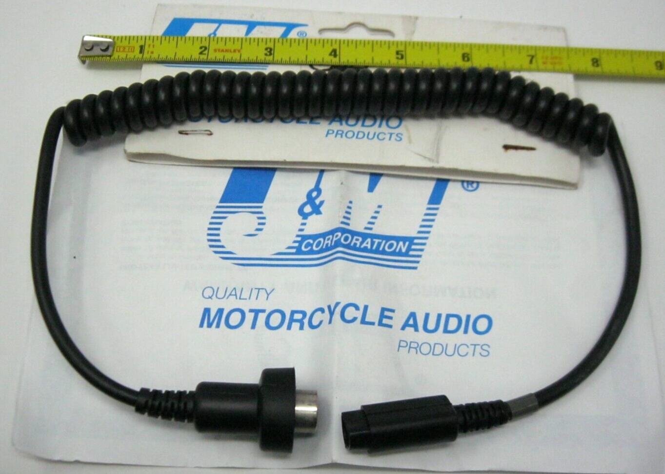 J & M Z-Series Lower Section Cord for 98-13 Harley 7-Pin Audio System HC-ZHD