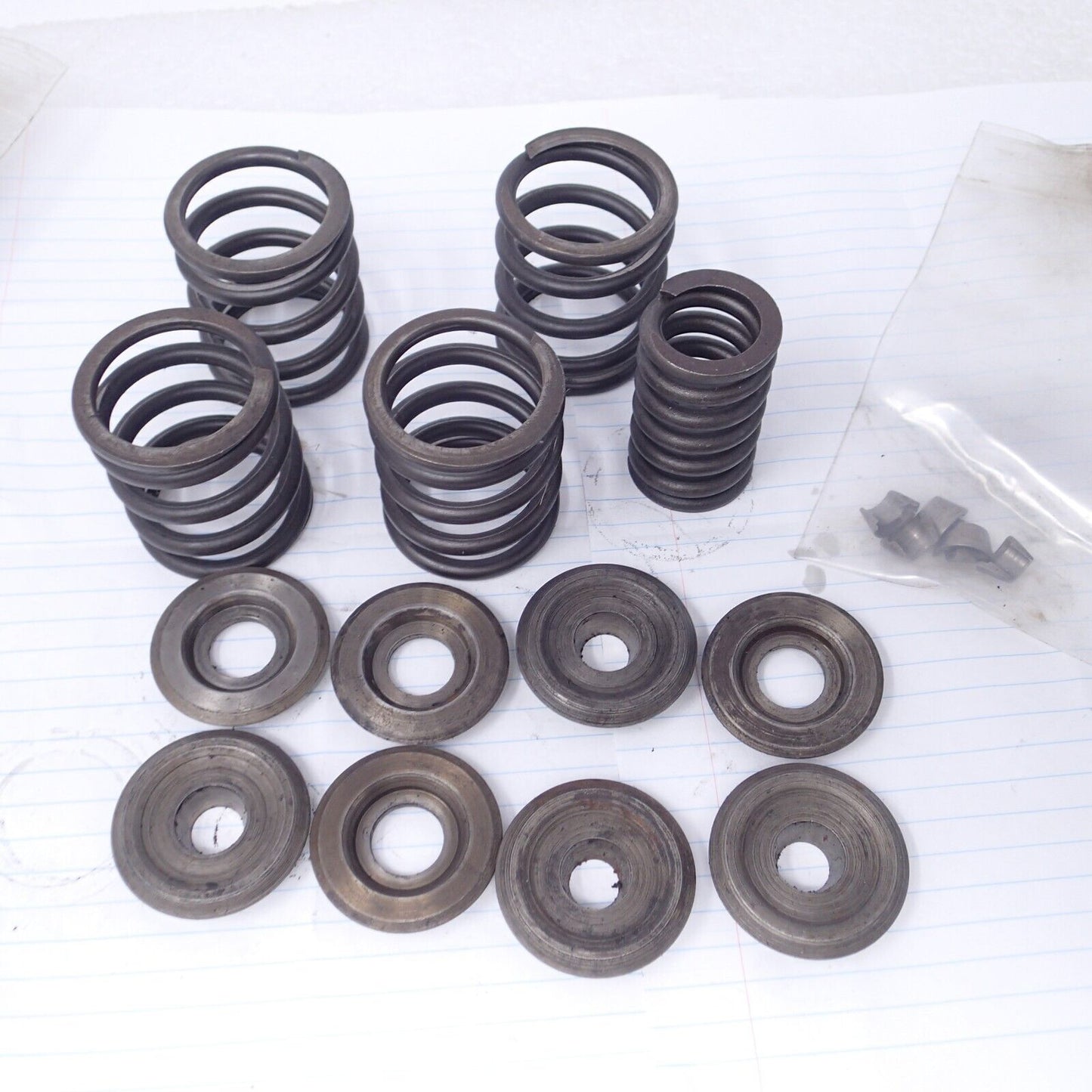 HARLEY Shovelhead valve spring Collars, Keepers USED