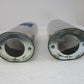 1230 05 HARLEY-DAVIDSON ROAD KING STAINLESS STEEL FORK COVER SLIDER COW BELL