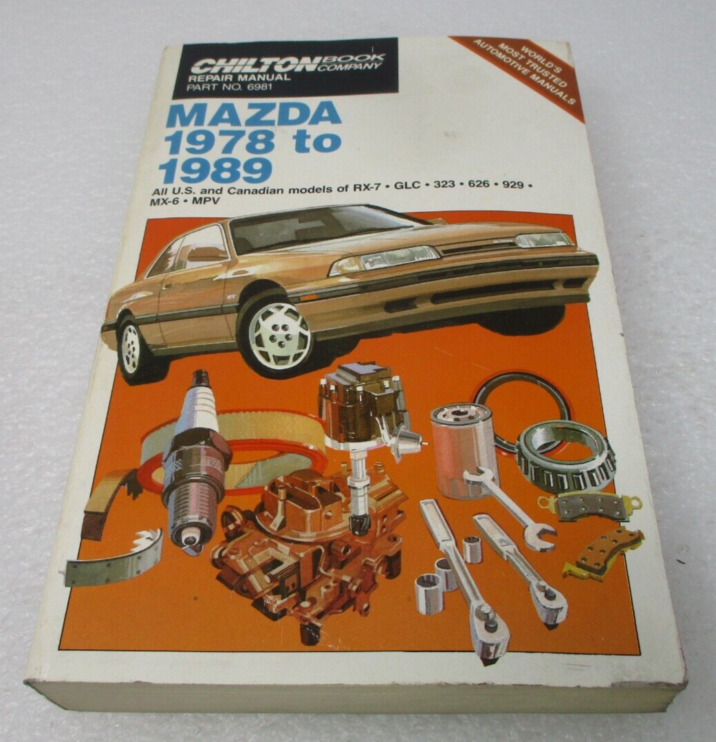 Chilton Book Repair Manual Honda 1973 to 1988 Part No. 6980 US Canadian