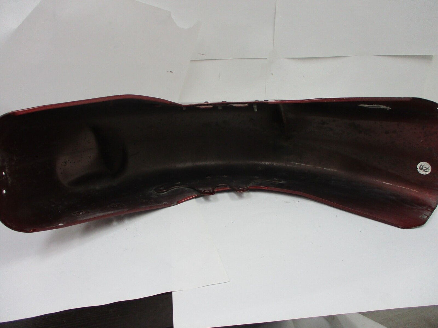 09 Harley-Davidson Softail Heritage FLSTC FRONT FENDER DAMAGED REPAIR 59129-09