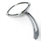 After Market Mirror oval shape left Side fits Harley Davidson  Slotted Stem