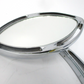 After Market Mirror oval shape left Side fits Harley Davidson  Slotted Stem