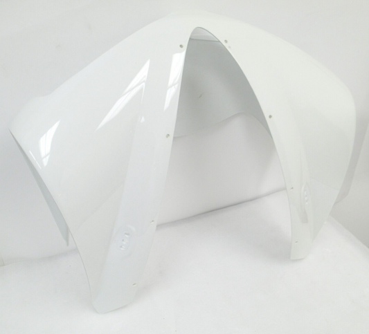 OEM USED 2008-2010 BUELL 1125R FRONT FAIRING KIT ARCTIC WHITE M1621.2AMMAW