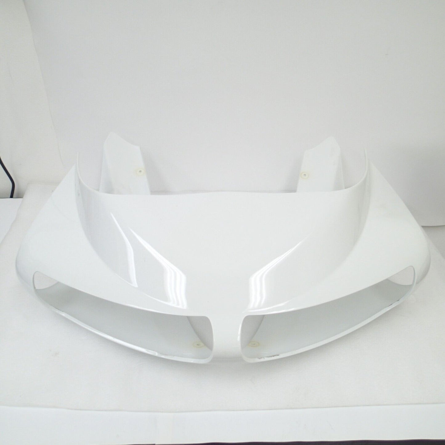 OEM USED 2008-2010 BUELL 1125R FRONT FAIRING KIT ARCTIC WHITE M1621.2AMMAW