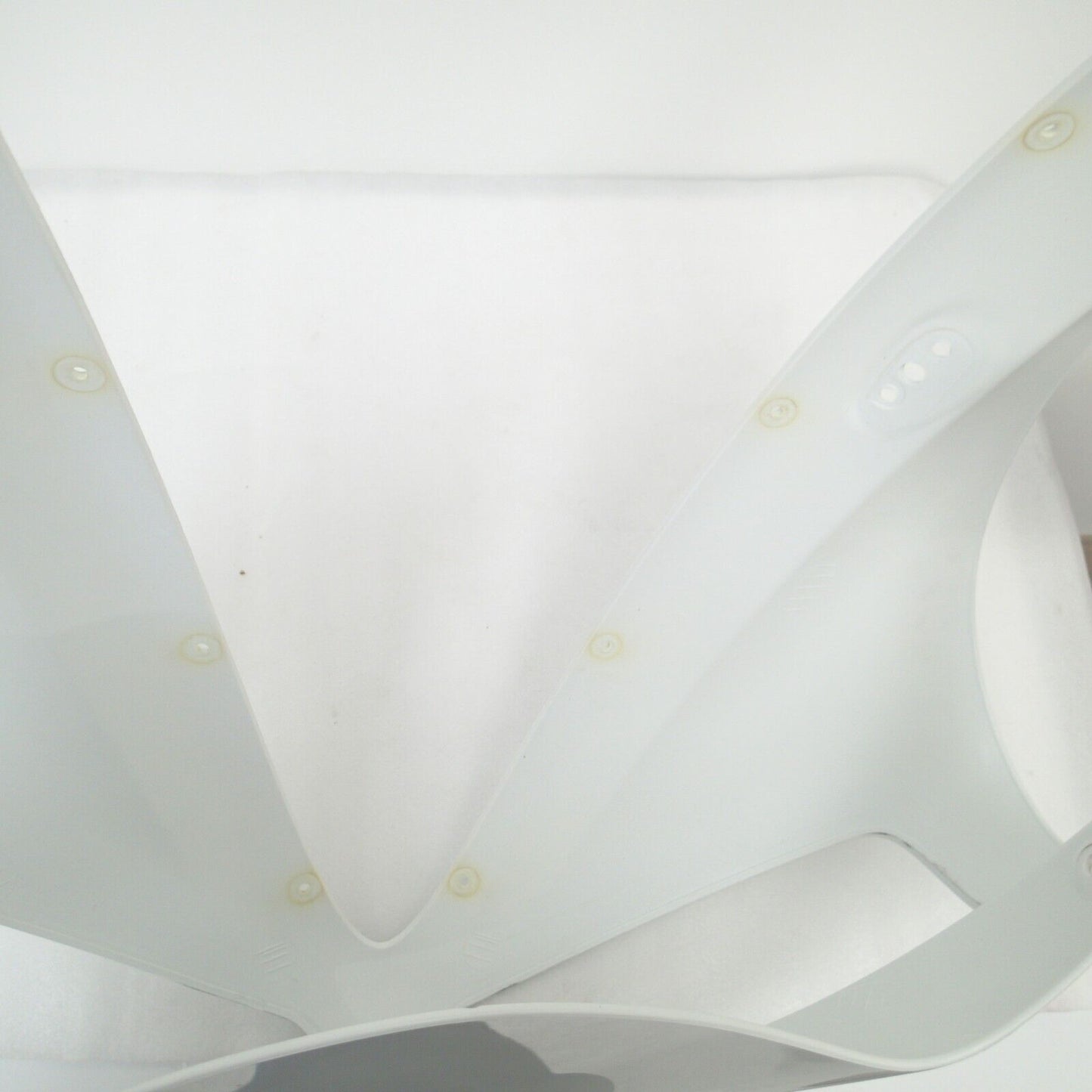 OEM USED 2008-2010 BUELL 1125R FRONT FAIRING KIT ARCTIC WHITE M1621.2AMMAW