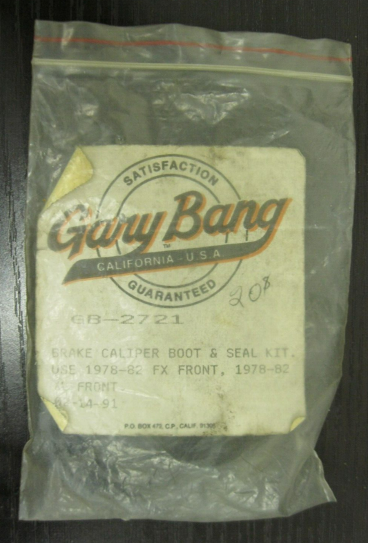 Gary Bang 78-82 XL Front, 78-82 FX Front Caliper Seal Partial Kit GB-2721