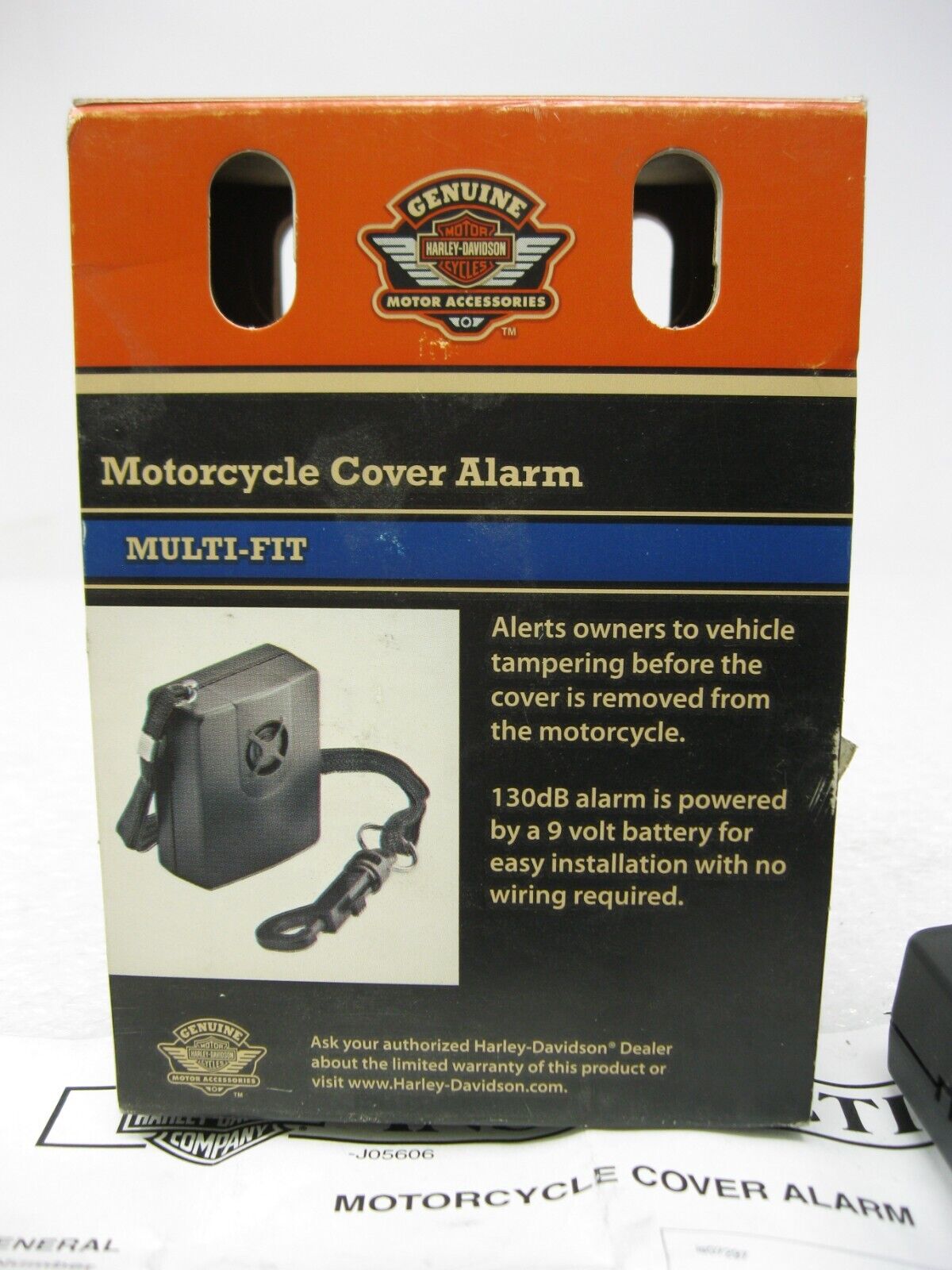 Harley-Davidson OEM Multi-Fit Motorcycle Cover Alarm Kit  69000038