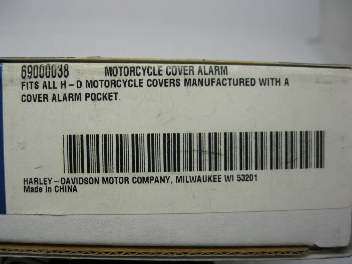 Harley-Davidson OEM Multi-Fit Motorcycle Cover Alarm Kit  69000038