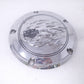 GENUINE HARLEY DAVIDSON Chrome B&S Flames Derby Cover OEM 25700473 USED