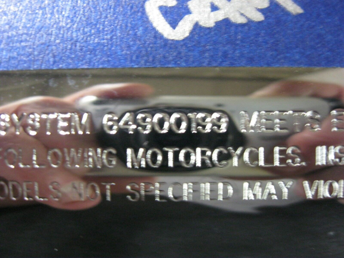 Harley-Davidson CVO 13-16 Touring Chrome Mufflers 64900198/9 & End Caps 65100059
