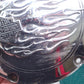 GENUINE HARLEY DAVIDSON Chrome B&S Flames Derby Cover OEM 25700473 USED