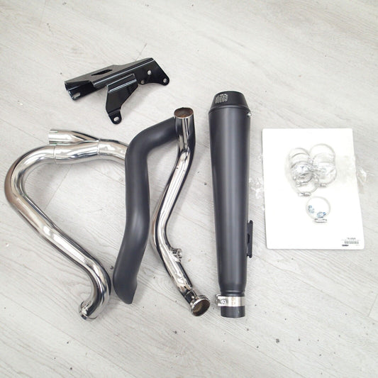 COBRA 6473B El Diablo Exhaust 4" 2-into-1 XL - Black 1800-2163 NOT FULL KIT