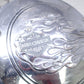 GENUINE HARLEY DAVIDSON Chrome B&S Flames Derby Cover OEM 25700473 USED