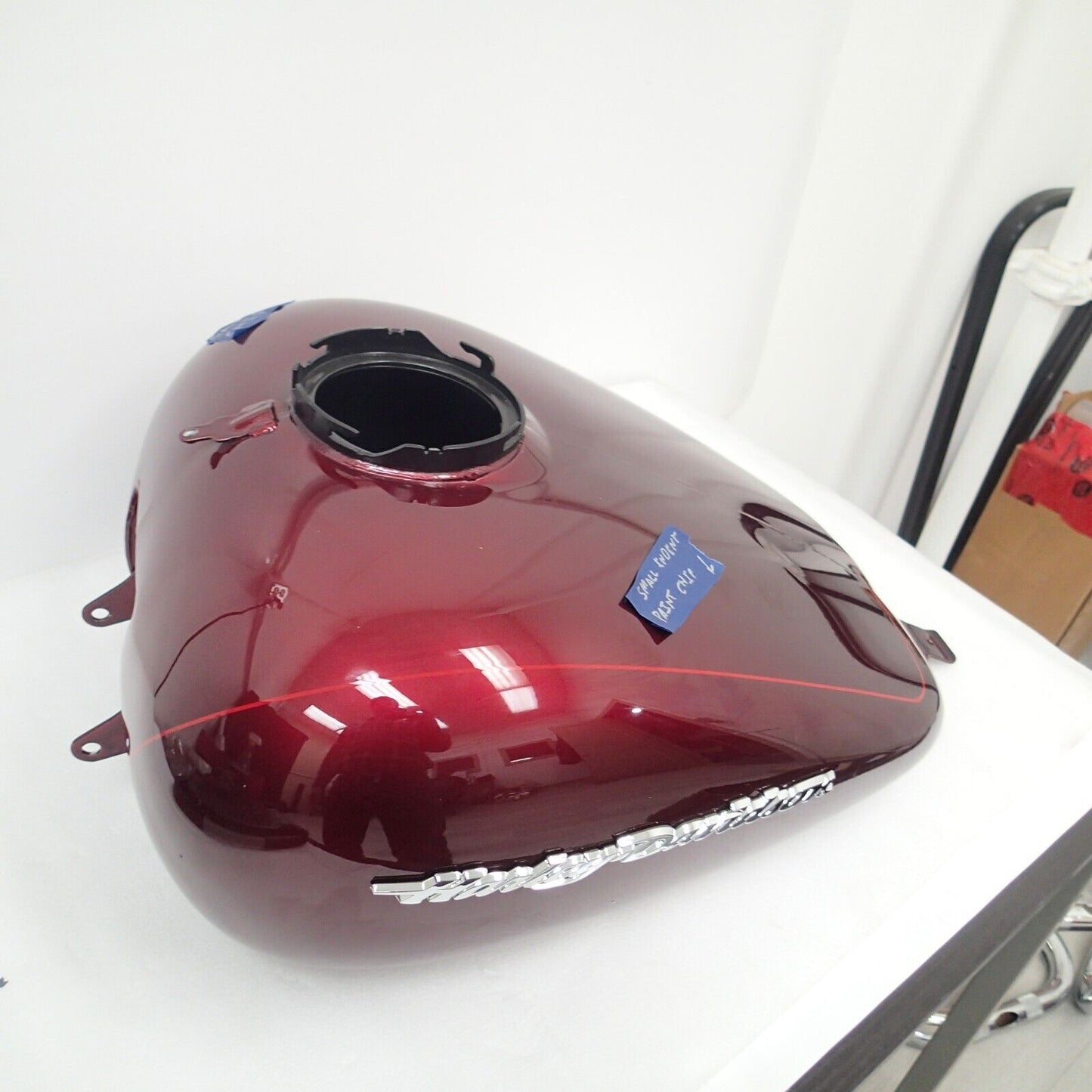 Harley Davidson OEM Fuel Tank Velocity Red Sunglo 61000121EAM