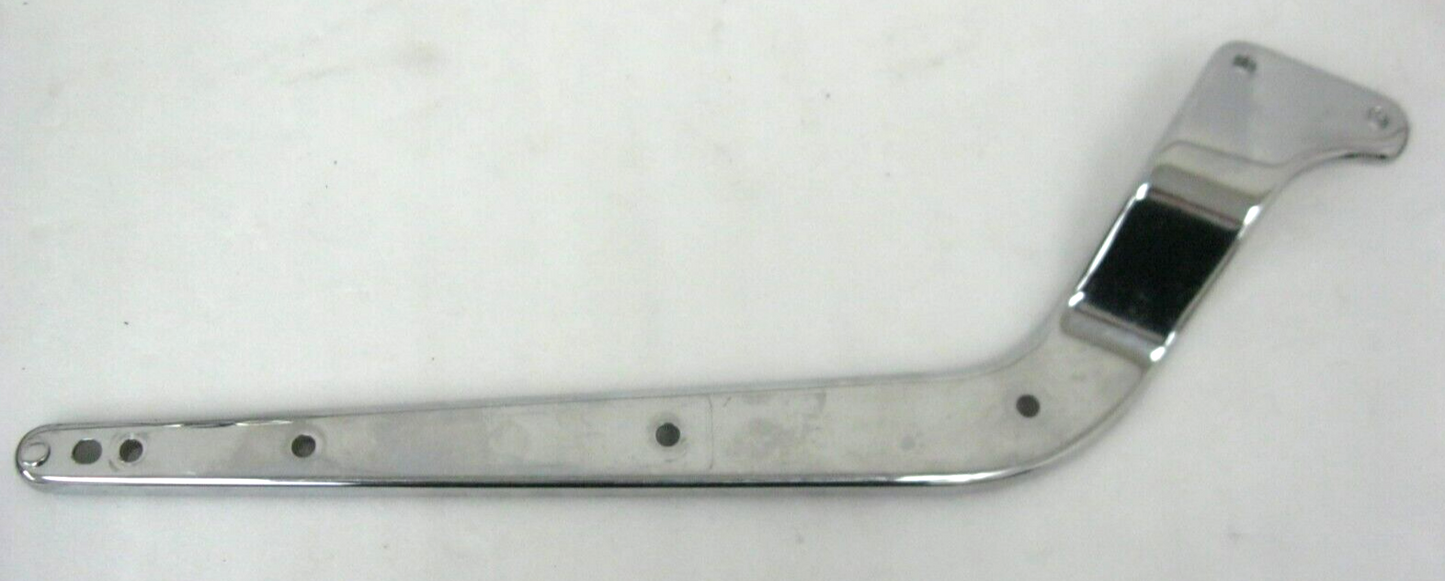 Unbranded Left Chrome Fender Support for Harley-Davidson, (Probably Softail)