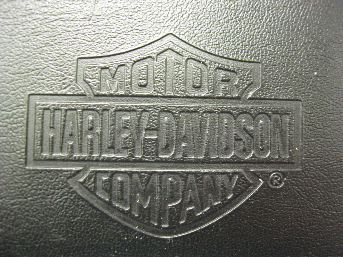 Harley-Davidson 9" x 6" leather document folder