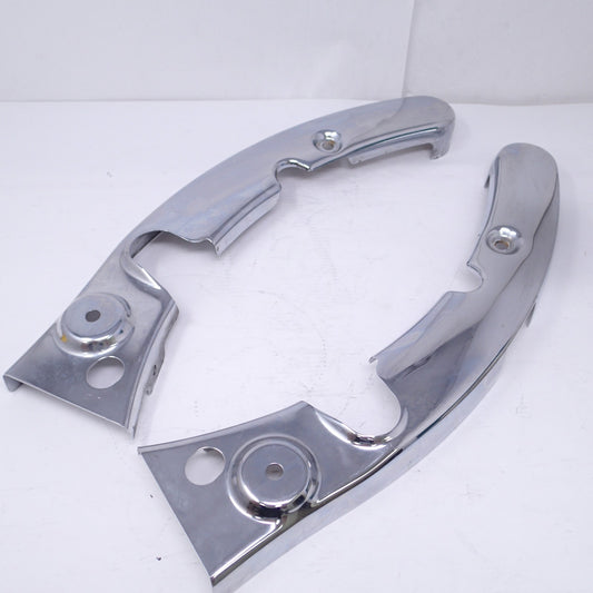 47504-09A Harley Touring Street Glide Fender Strut Covers Trim Chrome