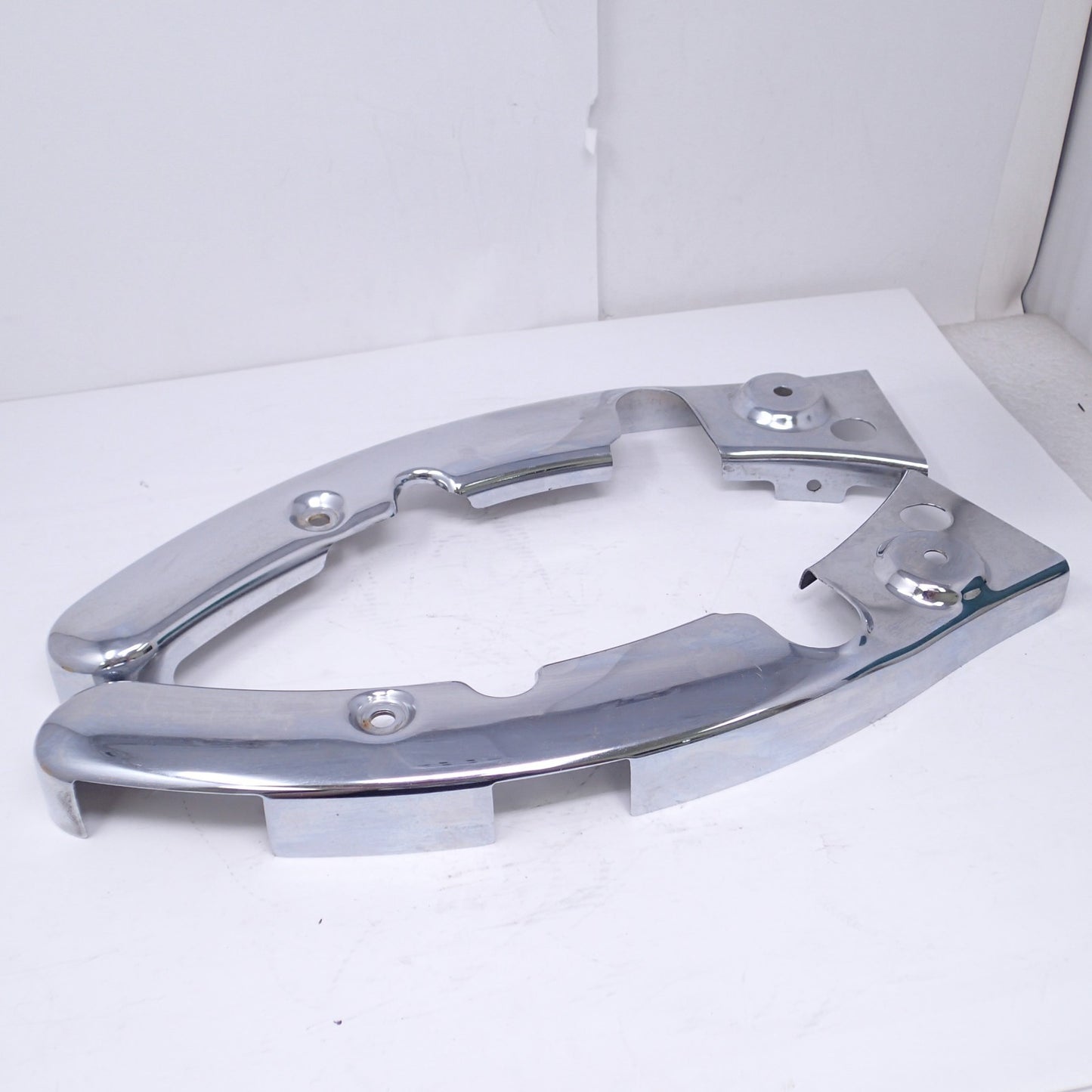 47504-09A Harley Touring Street Glide Fender Strut Covers Trim Chrome