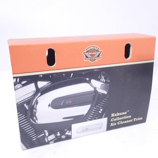 Harley Davidson Kahuna Collection Air Cleaner Trim - Chrome  -  New - 61301022